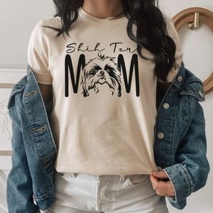 Shihtzu Shirt/ Dog Mom Gift/ Dog Mama Tee